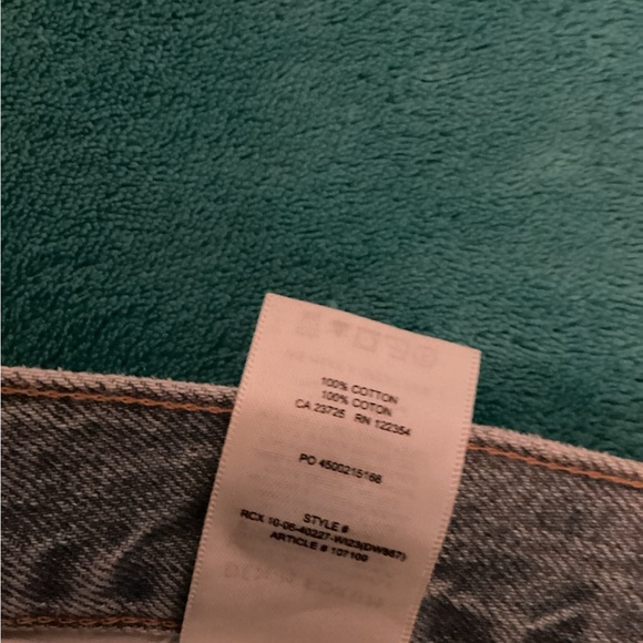 DENIM FORUM 90’s IGGY LO-RISE BAGGY JEANS SZ 31 - Picture 9 of 10